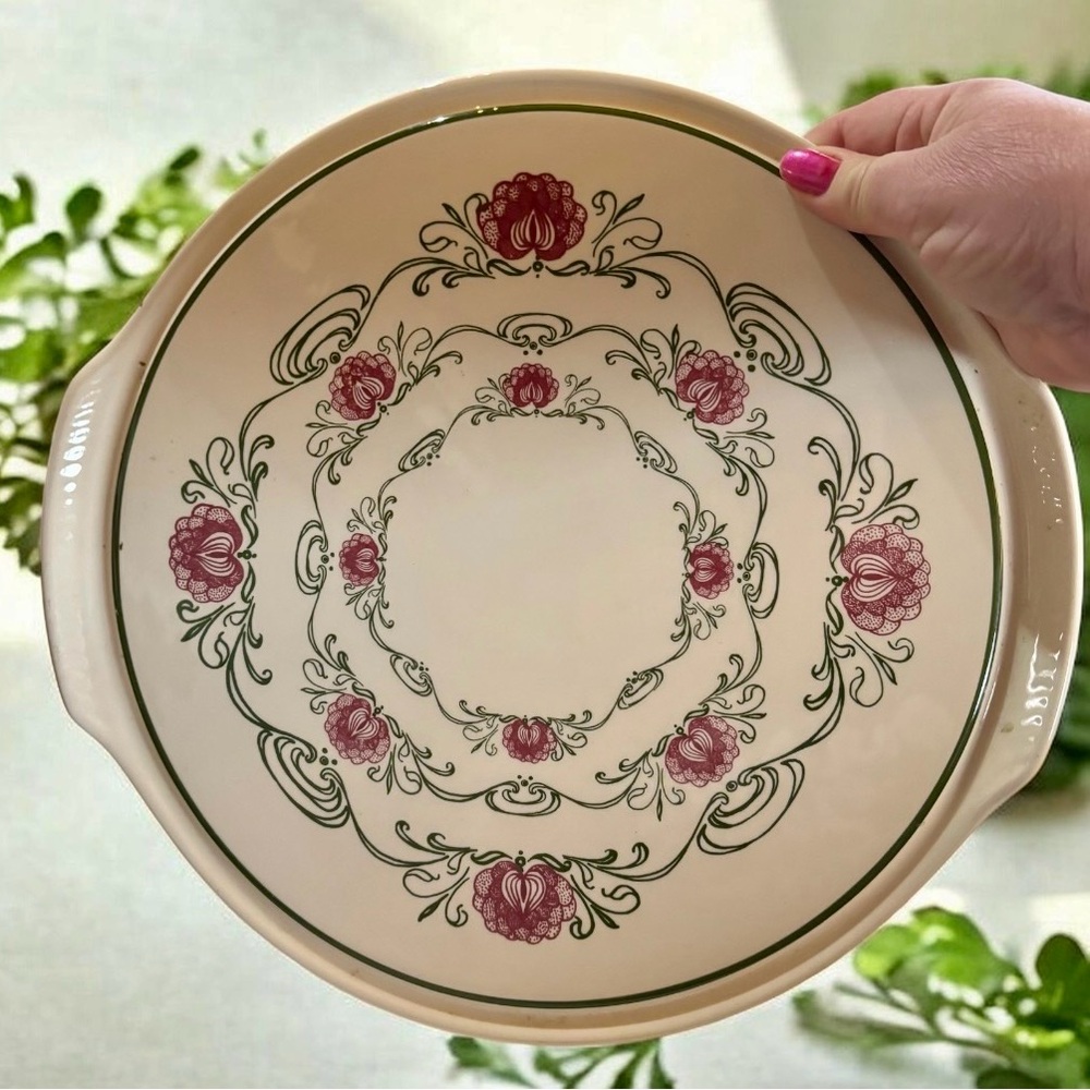 Herbolzheim Keramik West German Cake Plate